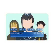 Load image into Gallery viewer, Fire Force Shinra Kusakabe, Arthur Boyle, Maki Oze Credit Card Skins (4-in-1 Pack)