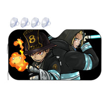 Load image into Gallery viewer, Fire Force Shinra Kusakabe Car Sunshade