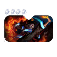 Load image into Gallery viewer, Fire Force Shinra Kusakabe Car Sunshade