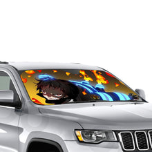 Load image into Gallery viewer, Fire Force Shinra Kusakabe Car Sunshade