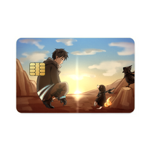 Load image into Gallery viewer, Fire Force Shinra Kusakabe Credit Card Skins (4-in-1 Pack)
