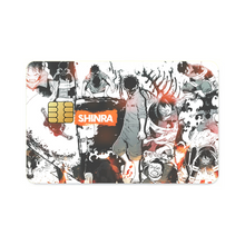 Load image into Gallery viewer, Fire Force Shinra Kusakabe Credit Card Skins (4-in-1 Pack)
