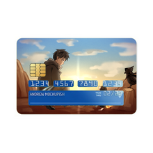 Load image into Gallery viewer, Fire Force Shinra Kusakabe Credit Card Skins (4-in-1 Pack)