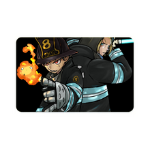 Load image into Gallery viewer, Fire Force Shinra Kusakabe Credit Card Skins (4-in-1 Pack)