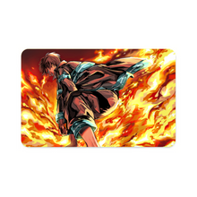 Load image into Gallery viewer, Fire Force Shinra Kusakabe Credit Card Skins (4-in-1 Pack)
