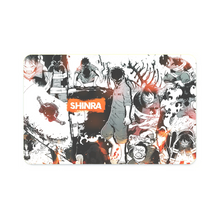 Load image into Gallery viewer, Fire Force Shinra Kusakabe Credit Card Skins (4-in-1 Pack)