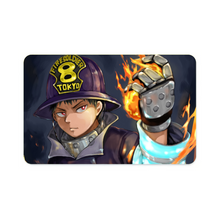 Load image into Gallery viewer, Fire Force Shinra Kusakabe Credit Card Skins (4-in-1 Pack)