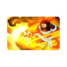 Load image into Gallery viewer, Fire Force Shinra Kusakabe Credit Card Skins (4-in-1 Pack)