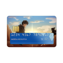 Load image into Gallery viewer, Fire Force Shinra Kusakabe Credit Card Skins (4-in-1 Pack)