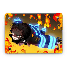 Load image into Gallery viewer, Fire Force Shinra Kusakabe  Macbook Skin