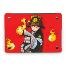 Load image into Gallery viewer, Fire Force Shinra Kusakabe  Macbook Skin