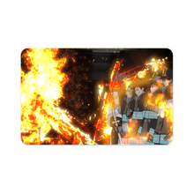 Load image into Gallery viewer, Fire force skad Credit Card Skins (4-in-1 Pack)