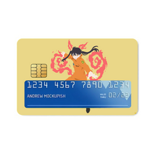 Load image into Gallery viewer, Fire Force Tamaki Kotatsu Credit Card Skins (4-in-1 Pack)