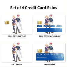 Load image into Gallery viewer, Food Wars: Shokugeki No Soma Credit Card Skins (4-in-1 Pack)