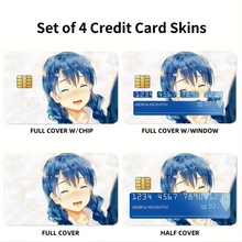 Load image into Gallery viewer, Food Wars: Shokugeki no Soma Credit Card Skins (4-in-1 Pack)