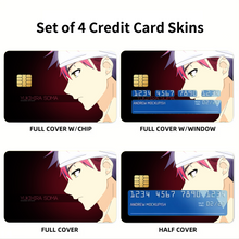 Load image into Gallery viewer, Food Wars: Shokugeki no Soma Credit Card Skins (4-in-1 Pack)