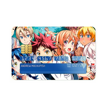 Load image into Gallery viewer, Food Wars: Shokugeki no Soma Credit Card Skins (4-in-1 Pack)