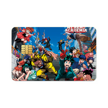 Load image into Gallery viewer, Formal Hero Academia Credit Card Skins (4-in-1 Pack)