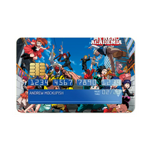 Load image into Gallery viewer, Formal Hero Academia Credit Card Skins (4-in-1 Pack)