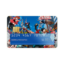 Load image into Gallery viewer, Formal Hero Academia Credit Card Skins (4-in-1 Pack)