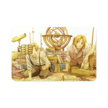 Load image into Gallery viewer, Full Metal Alchemist Edward and Alphonse Elric Credit Card Skins (4-in-1 Pack)