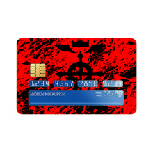 Load image into Gallery viewer, Full Metal Bleed Credit Card Skins (4-in-1 Pack)
