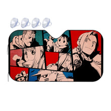 Load image into Gallery viewer, FullMetal Alchemist - Scar , Edward , Alphonse , Winry , Olivier , May  & Shao  Car Sunshade