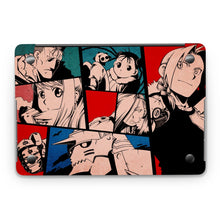 Load image into Gallery viewer, FullMetal Alchemist - Scar , Edward , Alphonse , Winry , Olivier , May  & Shao  Macbook Skin