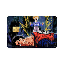 Load image into Gallery viewer, Future Trunks goes Super Saiyan Credit Card Skins (4-in-1 Pack)