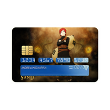 Load image into Gallery viewer, Gaara: Sand Spirit Credit Card Skins (4-in-1 Pack)