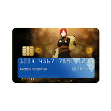 Load image into Gallery viewer, Gaara: Sand Spirit Credit Card Skins (4-in-1 Pack)