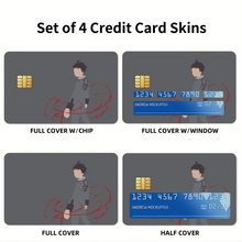 Load image into Gallery viewer, Ganta Igarashi Credit Card Skins (4-in-1 Pack)