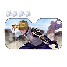 Load image into Gallery viewer, Genos and Saitama  Car Sunshade
