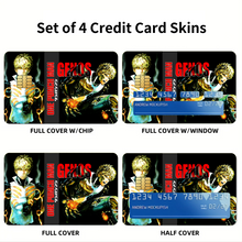 Load image into Gallery viewer, Genos Credit Card Skins (4-in-1 Pack)