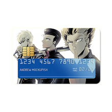 Load image into Gallery viewer, Genos, Metal Bat and Garou Credit Card Skins (4-in-1 Pack)