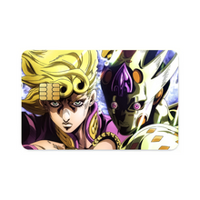 Load image into Gallery viewer, Giorno Giovanna & Golden Experience Requiem Credit Card Skins (4-in-1 Pack)