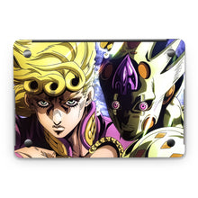 Load image into Gallery viewer, Giorno Giovanna & Golden Experience Requiem  Macbook Skin