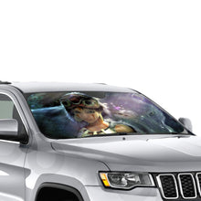 Load image into Gallery viewer, Girl and Her Protector  Car Sunshade