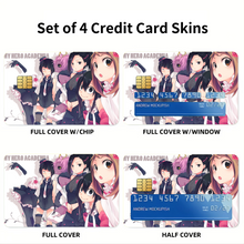 Load image into Gallery viewer, Girls Credit Card Skins (4-in-1 Pack)