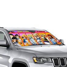 Load image into Gallery viewer, Gogeta Supersaiyajin Evolutions Car Sunshade