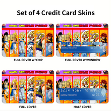 Load image into Gallery viewer, Gogeta Supersaiyajin Evolutions Credit Card Skins (4-in-1 Pack)