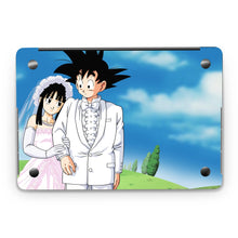 Load image into Gallery viewer, Goku and Chi-Chi Marriage  Macbook Skin