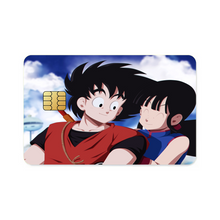 Load image into Gallery viewer, Goku and Chichi Credit Card Skins (4-in-1 Pack)