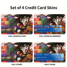 Load image into Gallery viewer, Goku Credit Card Skins (4-in-1 Pack)