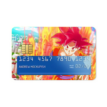 Load image into Gallery viewer, Goku Credit Card Skins (4-in-1 Pack)