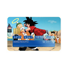 Load image into Gallery viewer, Goku Grandfather Credit Card Skins (4-in-1 Pack)