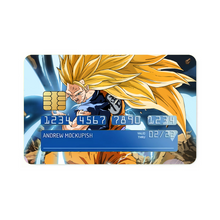 Load image into Gallery viewer, Goku in Super Saiyan 3 mode Credit Card Skins (4-in-1 Pack)