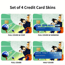 Load image into Gallery viewer, Goku's Spirit Bomb Credit Card Skins (4-in-1 Pack)