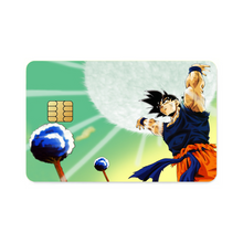 Load image into Gallery viewer, Goku's Spirit Bomb Credit Card Skins (4-in-1 Pack)