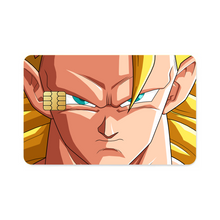 Load image into Gallery viewer, Goku SSJ3 Credit Card Skins (4-in-1 Pack)